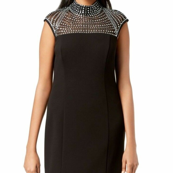 Vince Camuto Women's Deep Black Size Embellished